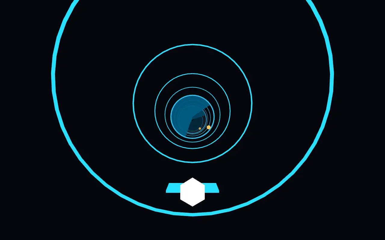 Neon Tunnel Rush game artwork