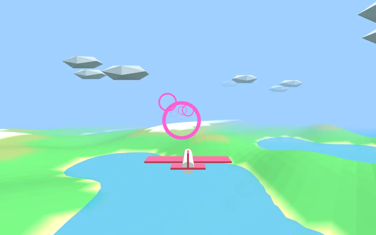Sky Rings 3D game artwork