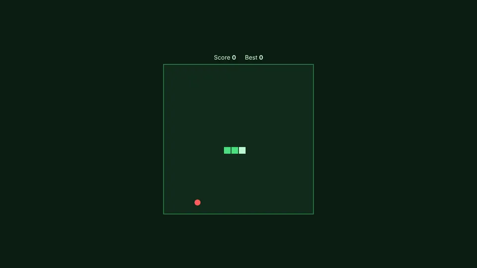 Classic Snake game artwork