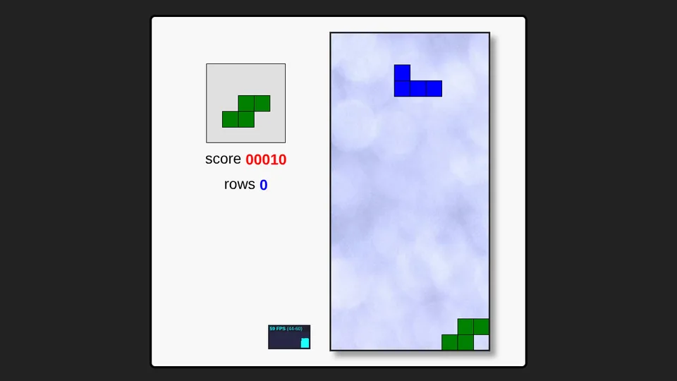 Classic Tetris game artwork