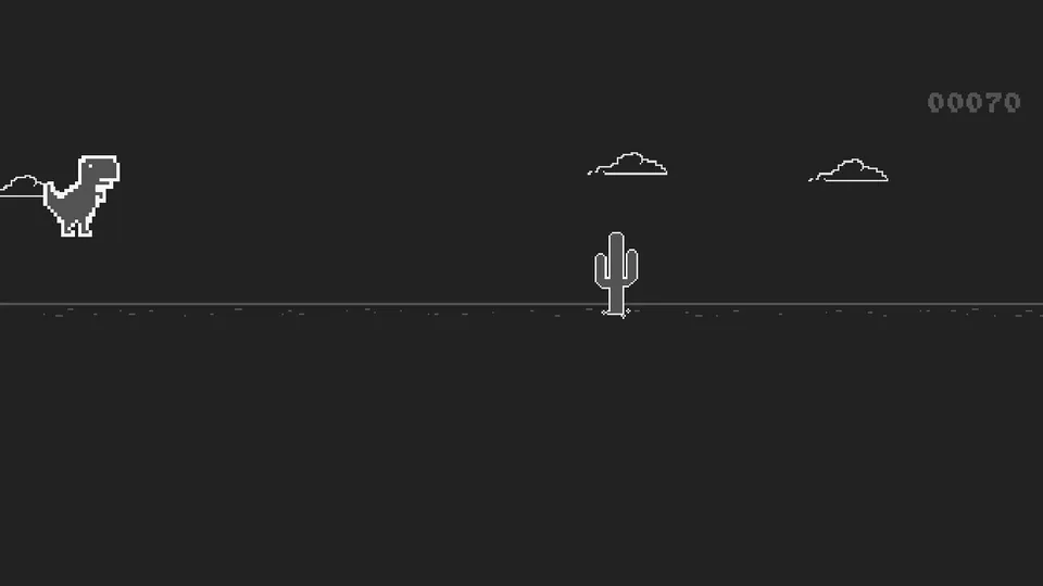 T-Rex Runner game artwork