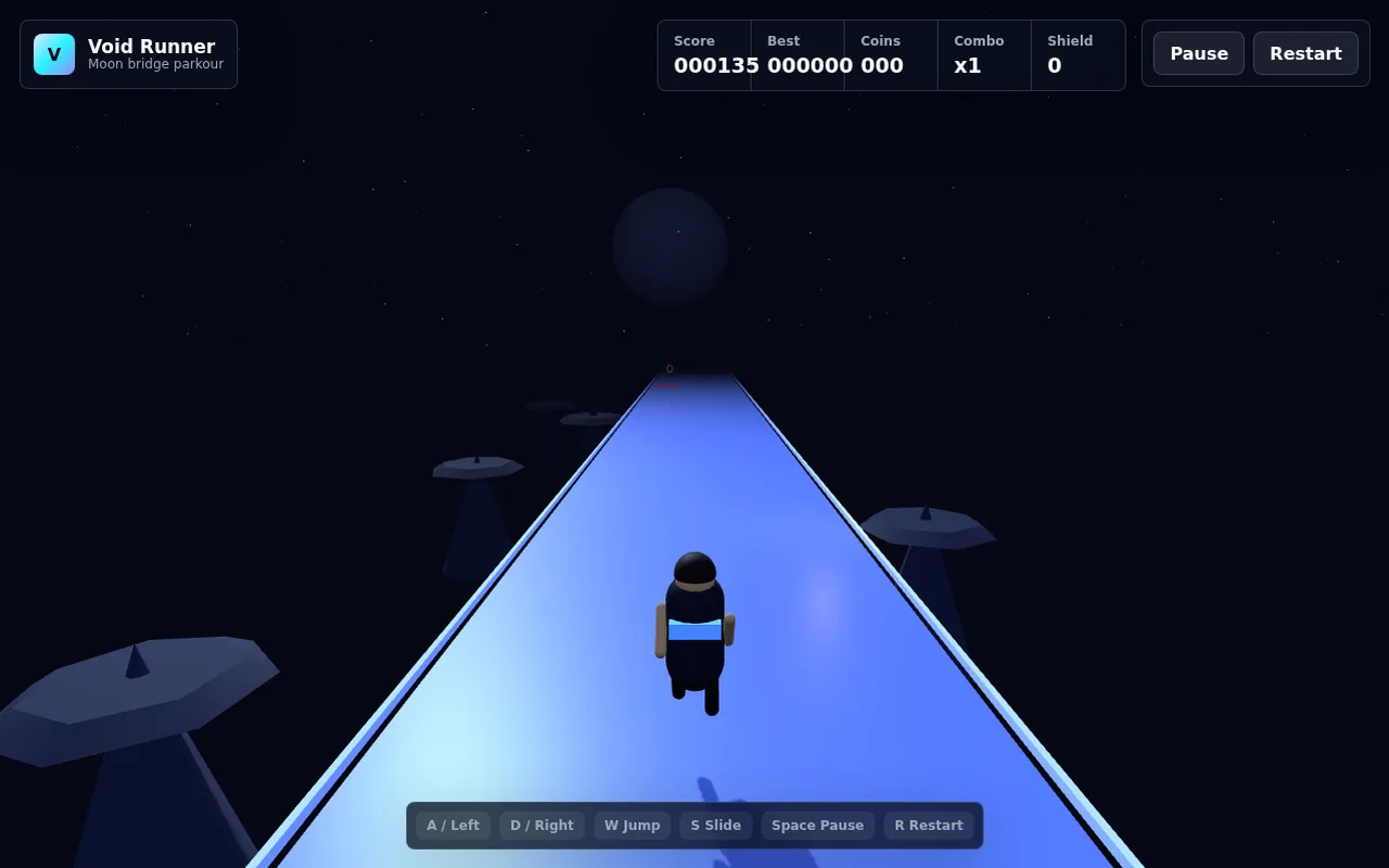 Void Runner game artwork