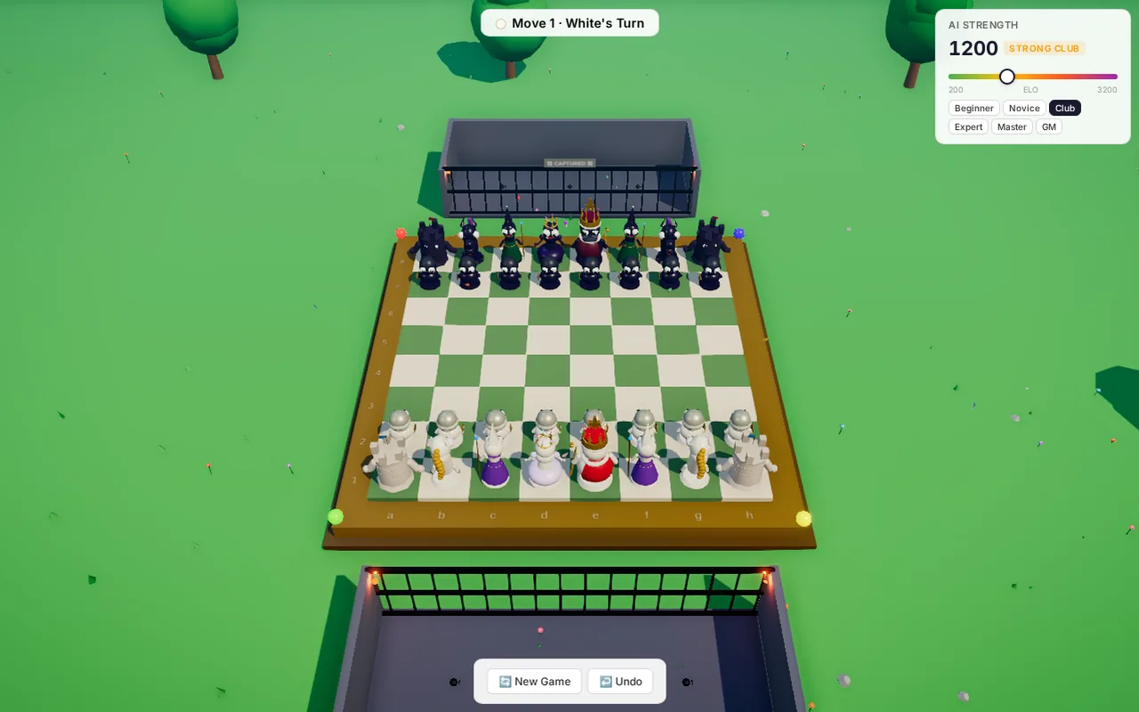 3D Chess game artwork
